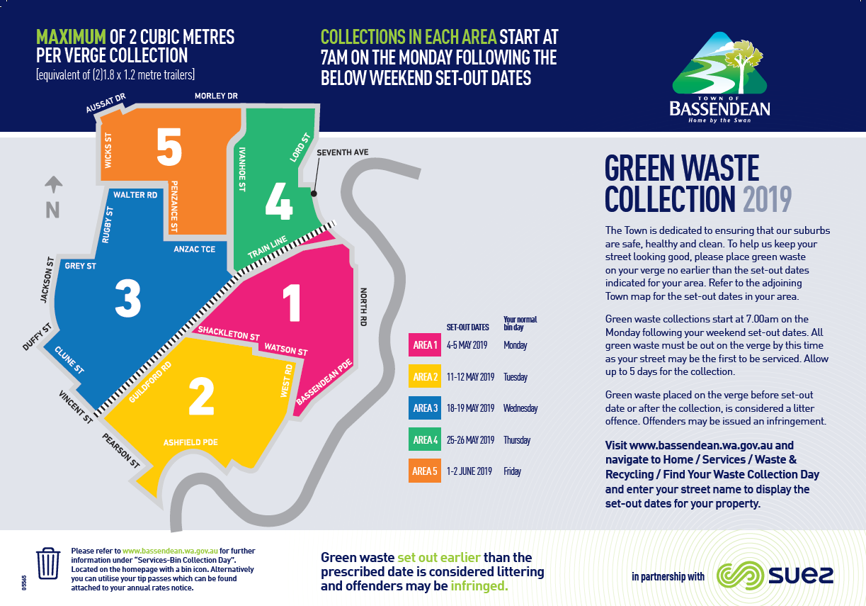 Green waste collection flyer page 1