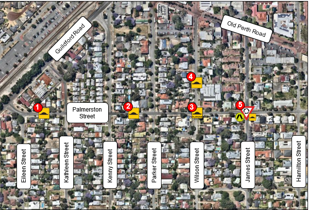 LCURS Bassendean Central Map
