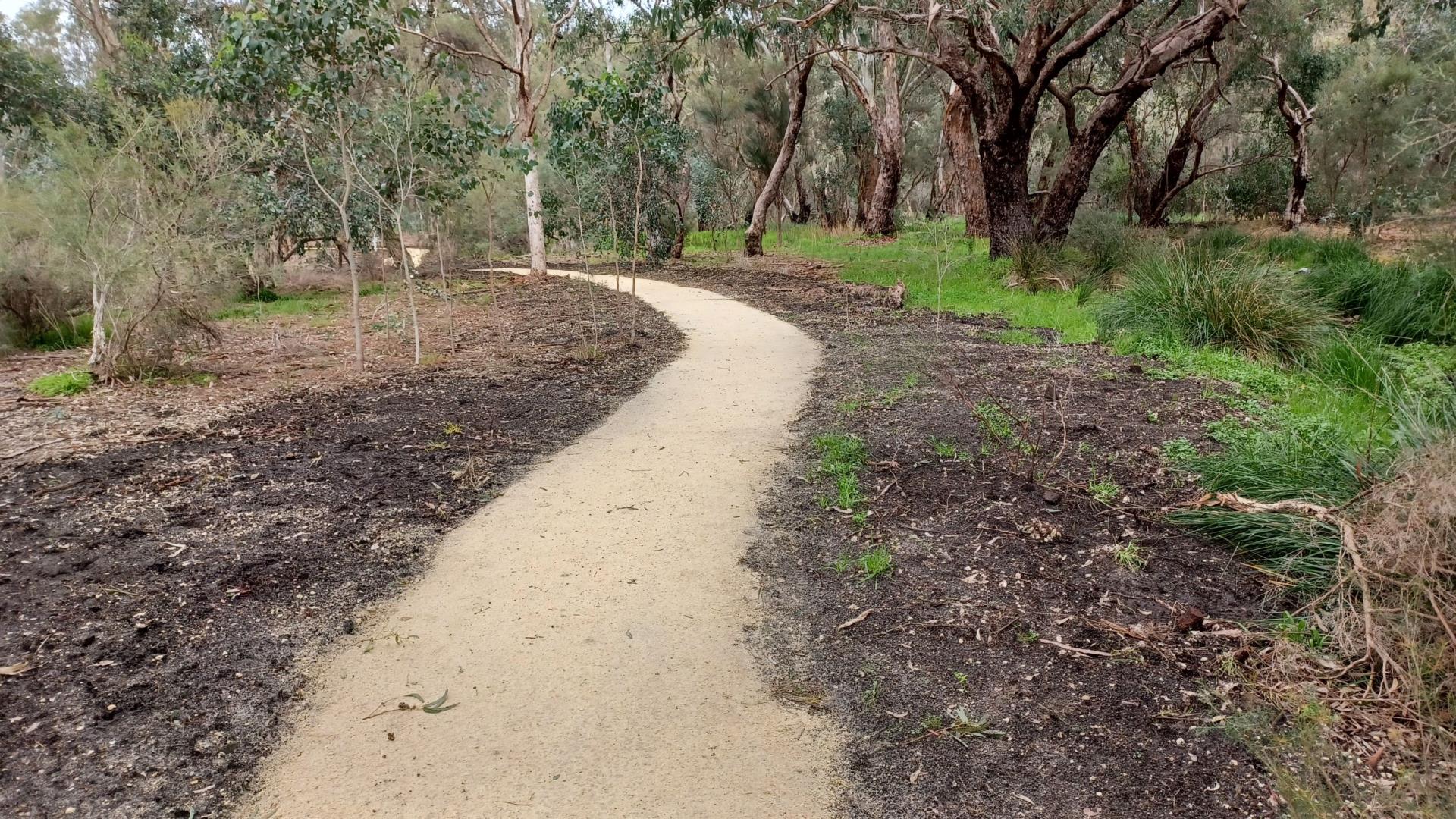 Bindaring Park Path Network moves closer to completion