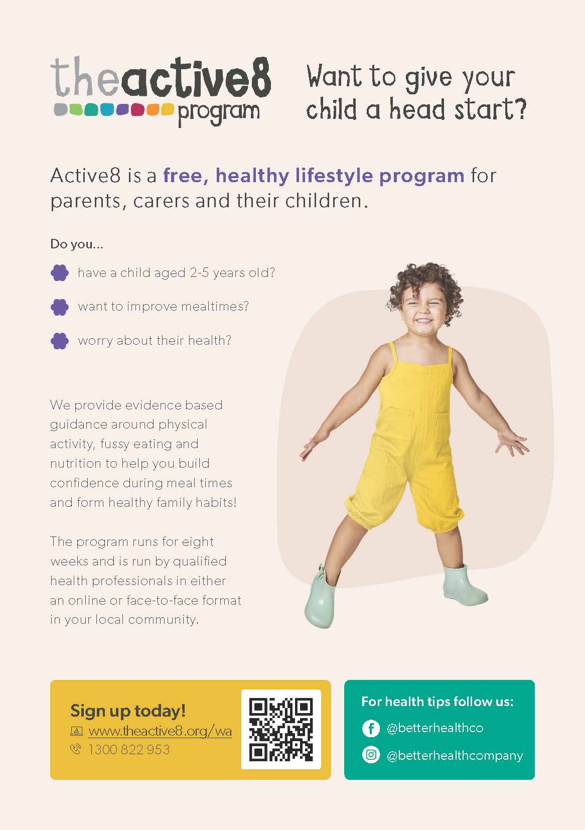 Active8 - FREE healthy lifestyle program