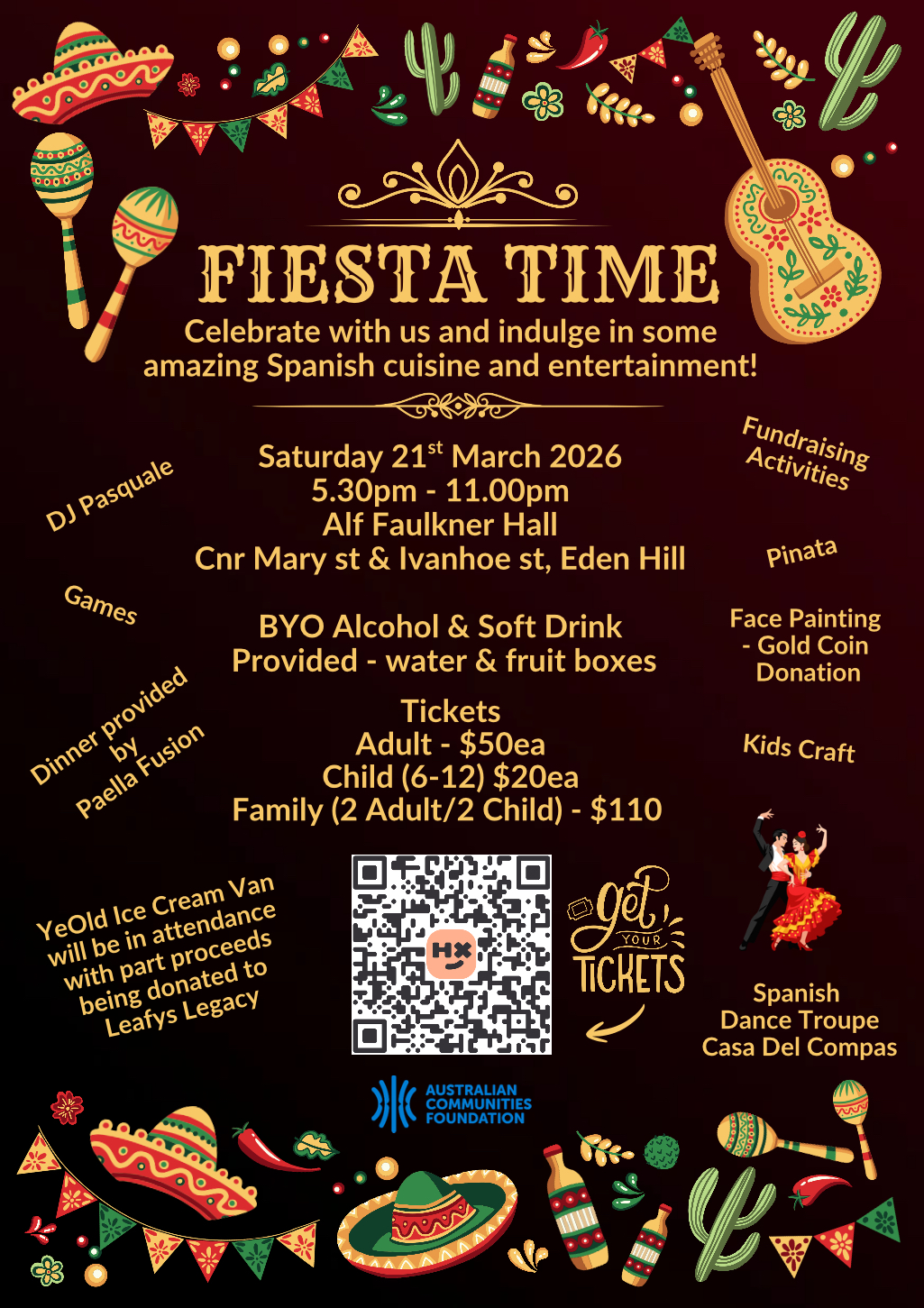 Spanish /Mexican Family Fiesta