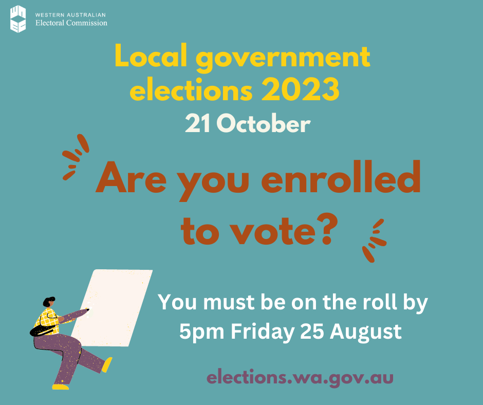 Local Government Elections - Enrol to Vote