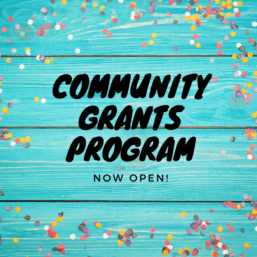 Community sponsorship and grants program now open!