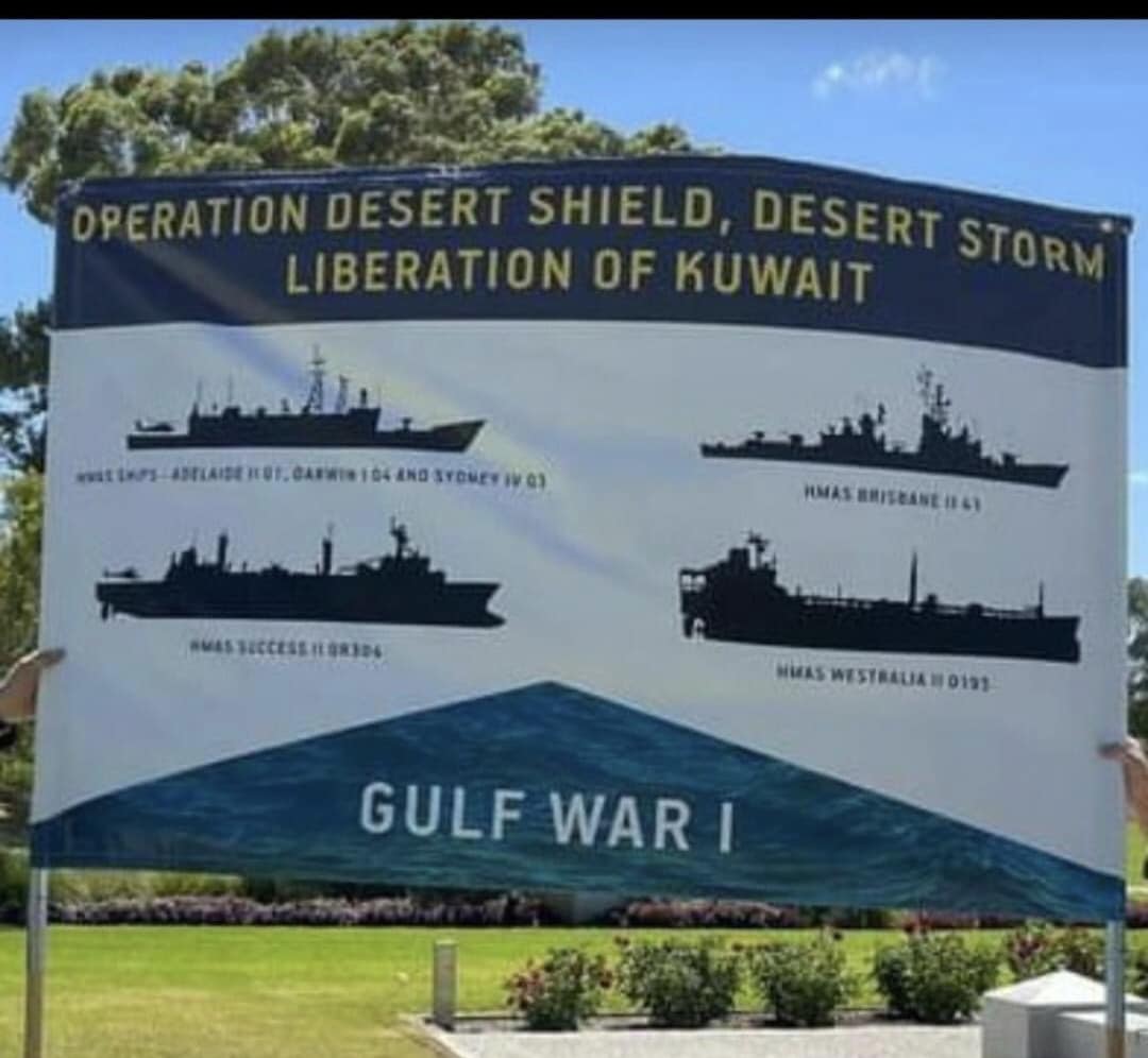 Commemoration of the end of Gulf War 1 Operation Desert Shield/Storm